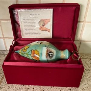 NE’QWA ART “Praise Morning” Hanging Ornament Signed by Susan Winget